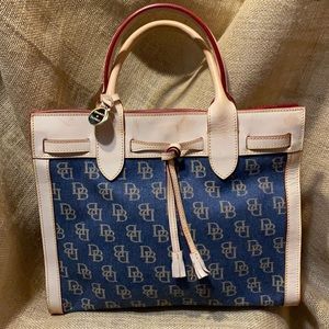 Dooney and Bourke Denim Satchel